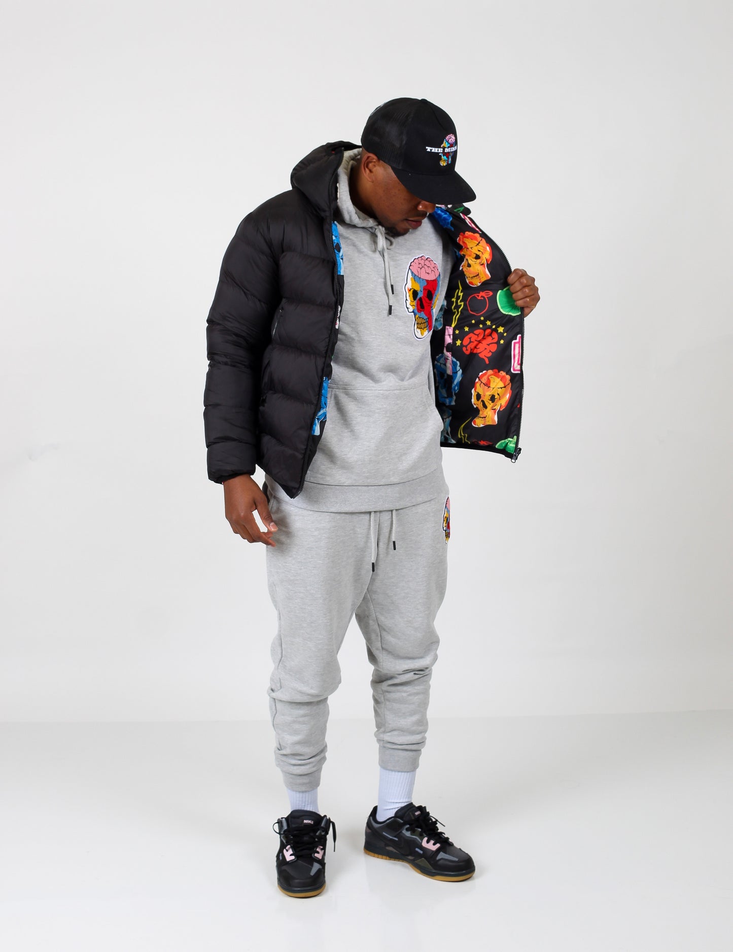 GM$ Reversible Puffer Jacket